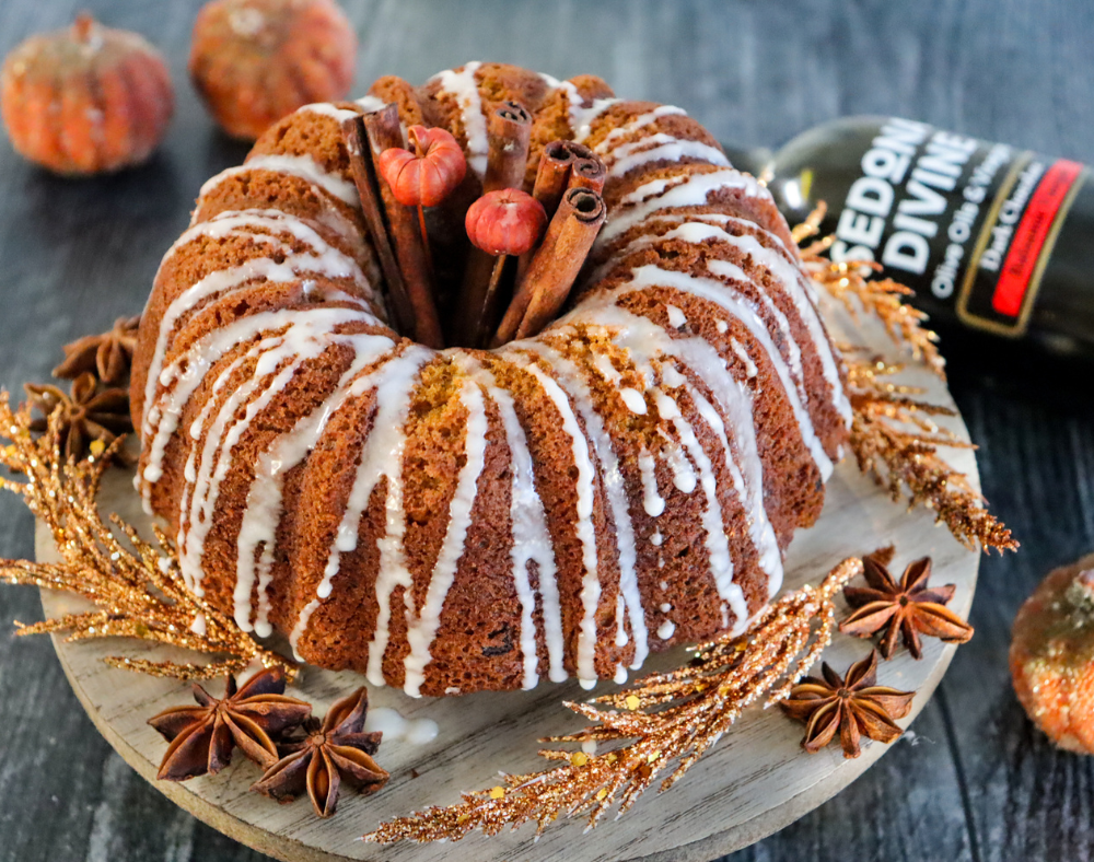 Chocolate Pumpkin Bundt Cake – Sedona Divine Olive Oils