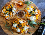 Butternut Squash Pizza with Herbed Ricotta